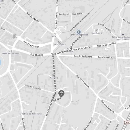 Rambouillet, Studio, Proche Gare Et Chateau Ngoại thất bức ảnh