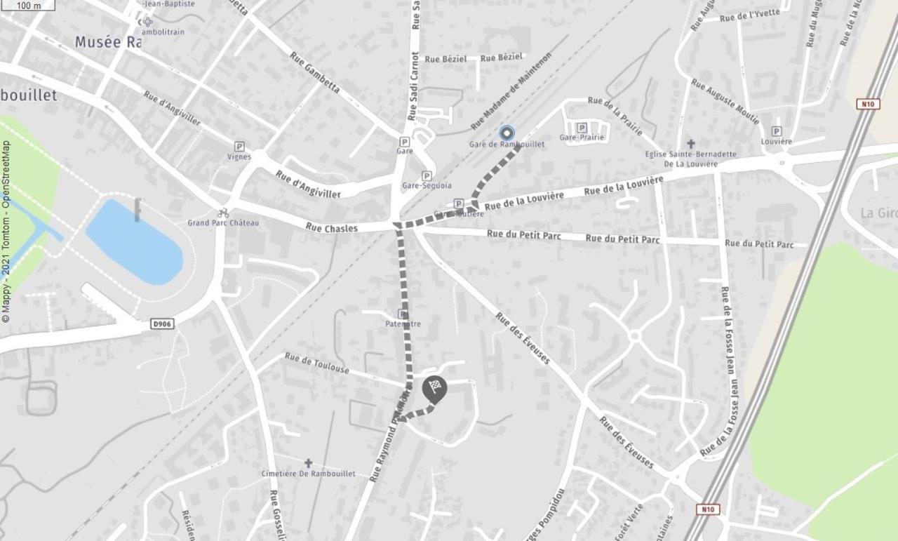 Rambouillet, Studio, Proche Gare Et Chateau Ngoại thất bức ảnh